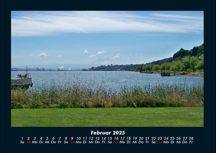 Produktbild: Die Seen der Erde 2025 Fotokalender DIN A4