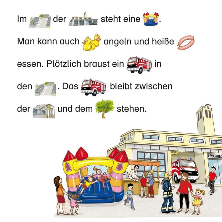 Produktbild: Maxi Pixi 471: Ein Tag bei der Feuerwehr