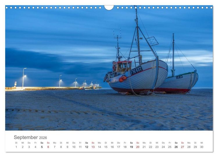 Produktbild: D&auml;nemark - Land im Licht (Wandkalender 2026 DIN A3 quer), CALVENDO Monatskalender