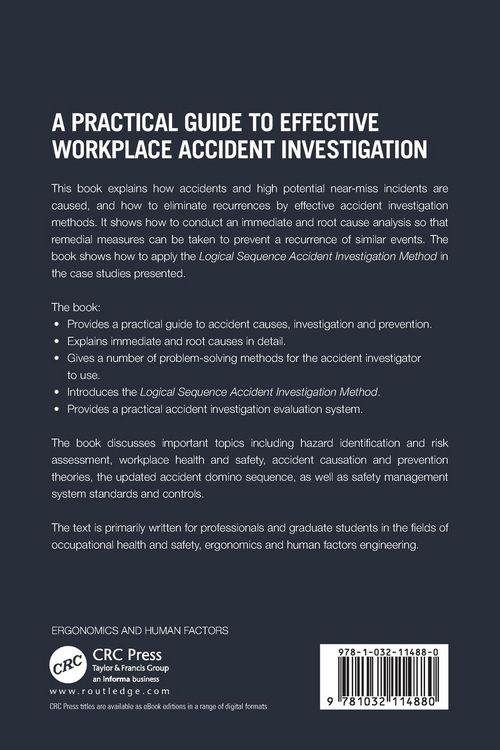 Produktbild: A Practical Guide to Effective Workplace Accident Investigation