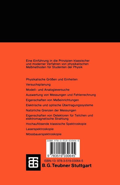 Produktbild: Physikalische Me&szlig;methoden