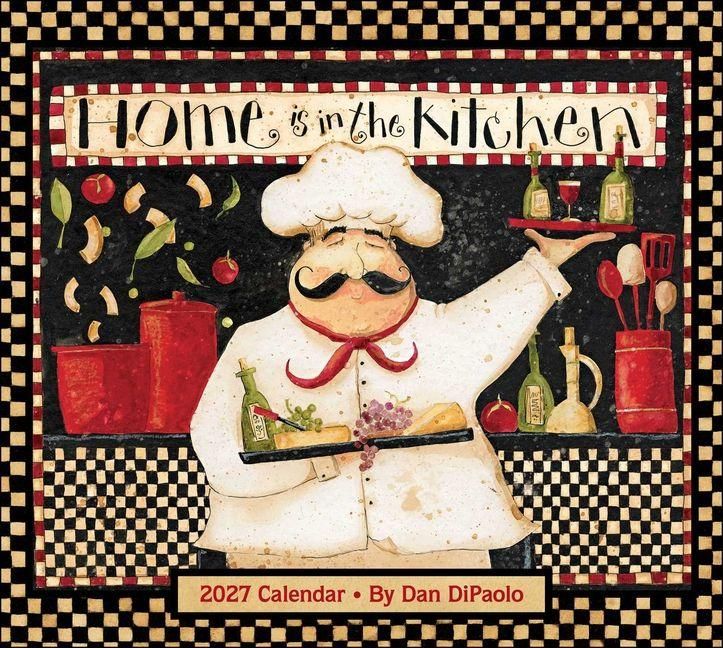 Produktbild: Home Is in the Kitchen 2027 Deluxe Wall Calendar