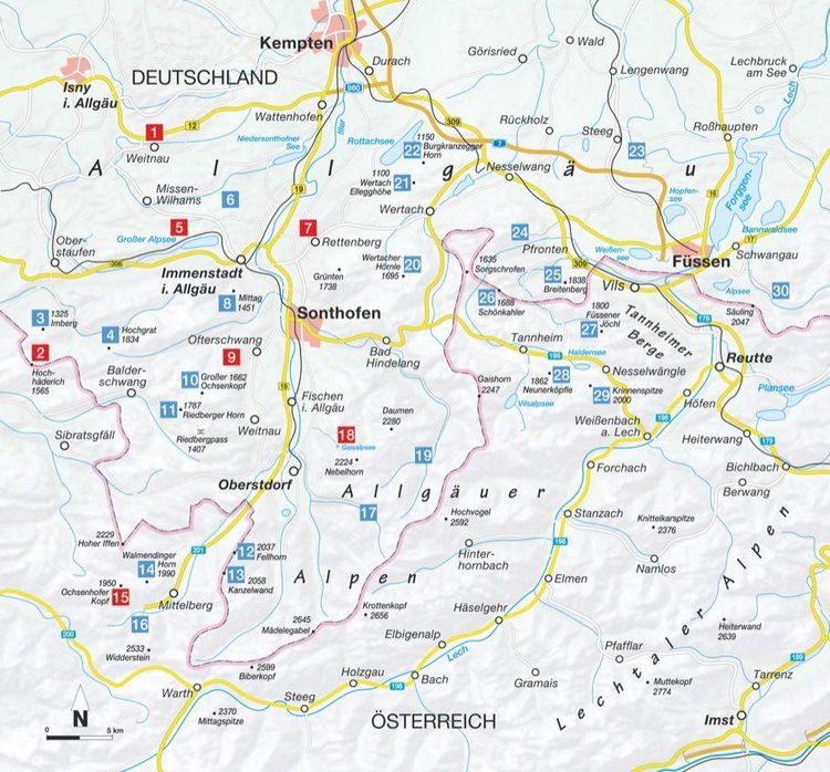 Produktbild: Das Allg&auml;u f&uuml;r Wandermuffel