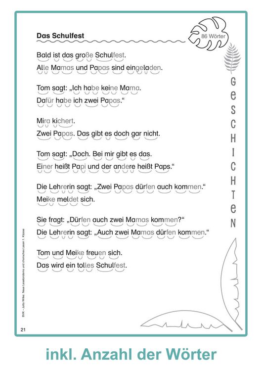 Produktbild: Neue Lesetandems und chorisches Lesen 1. Klasse