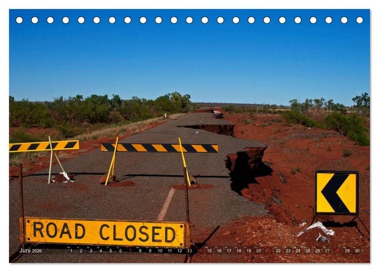 Produktbild: Australien - Der unbekannte Westen (Tischkalender 2026 DIN A5 quer), CALVENDO Monatskalender