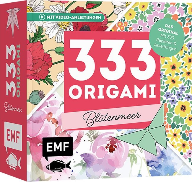 Produktbild: 333 Origami &ndash; Bl&uuml;tenmeer &ndash; Florales Faltvergn&uuml;gen f&uuml;r Blumen-Fans