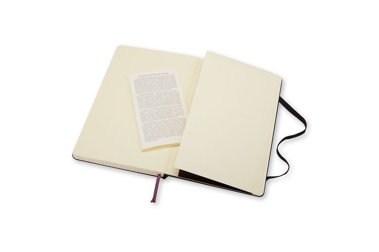 Produktbild: Moleskine Notizbuch, Large/A5, Kariert, Fester Einband, Schwarz