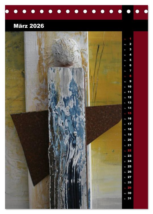 Produktbild: Farbenfrohe Engel (Tischkalender 2026 DIN A5 hoch), CALVENDO Monatskalender