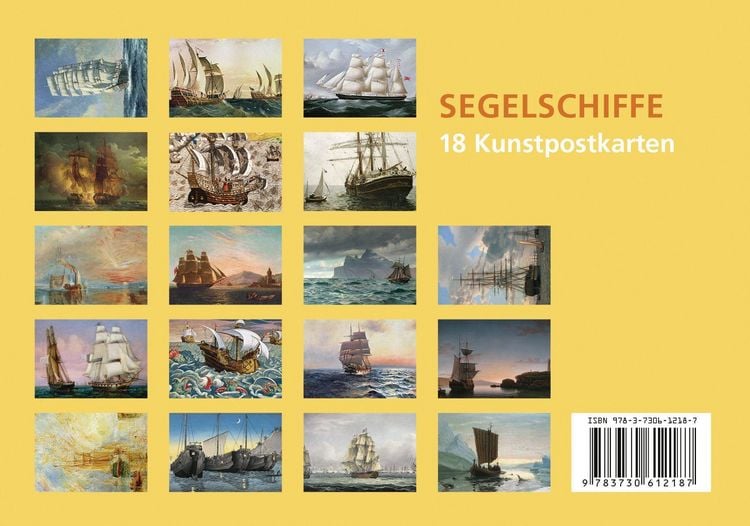 Produktbild: Postkarten-Set Segelschiffe