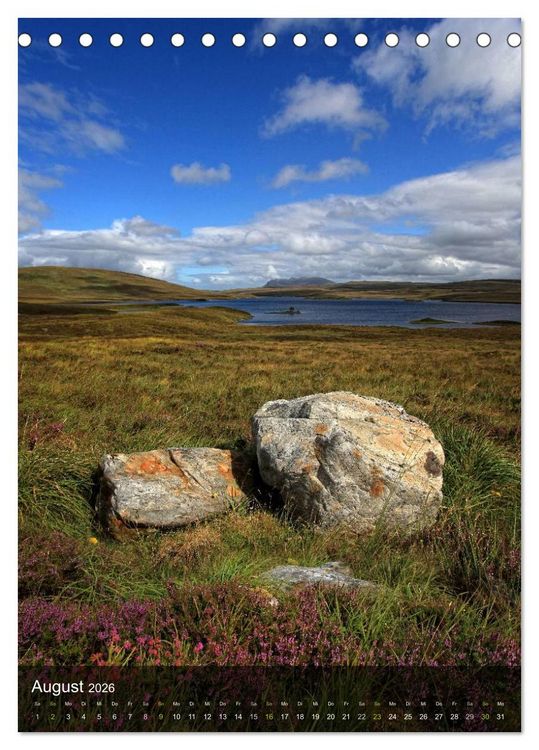 Produktbild: Traumhaftes Schottland (Tischkalender 2026 DIN A5 hoch), CALVENDO Monatskalender