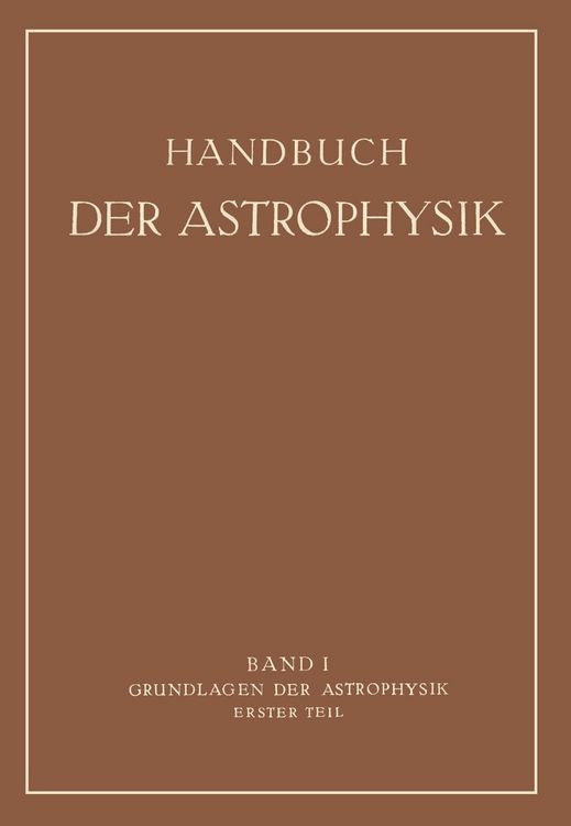 Produktbild: Grundlagen der Astrophysik