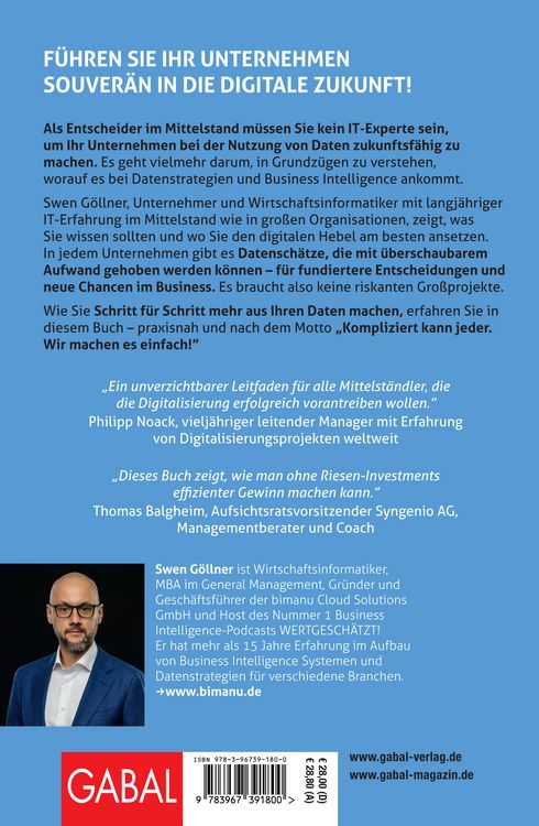 Produktbild: 33 Impulse f&uuml;r einfache Datenstrategien im Mittelstand