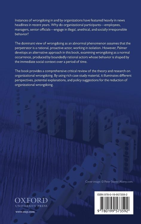 Produktbild: Normal Organizational Wrongdoing