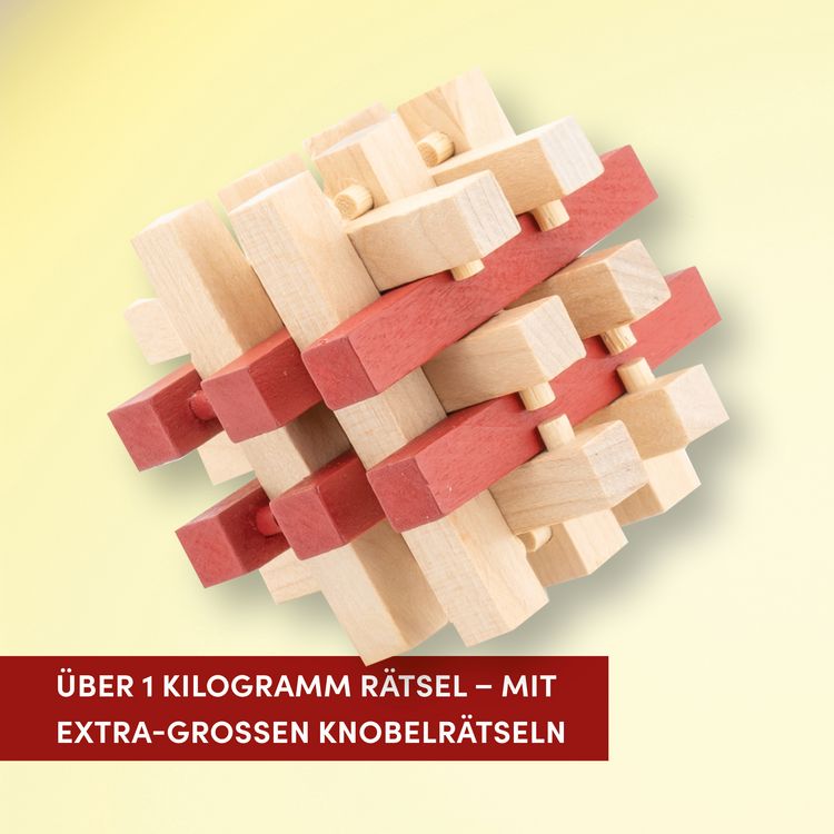 Produktbild: Knobelspiel-Adventskalender &ndash; Neue IQ-Puzzles und Geduldsspiele f&uuml;r 24 Tage