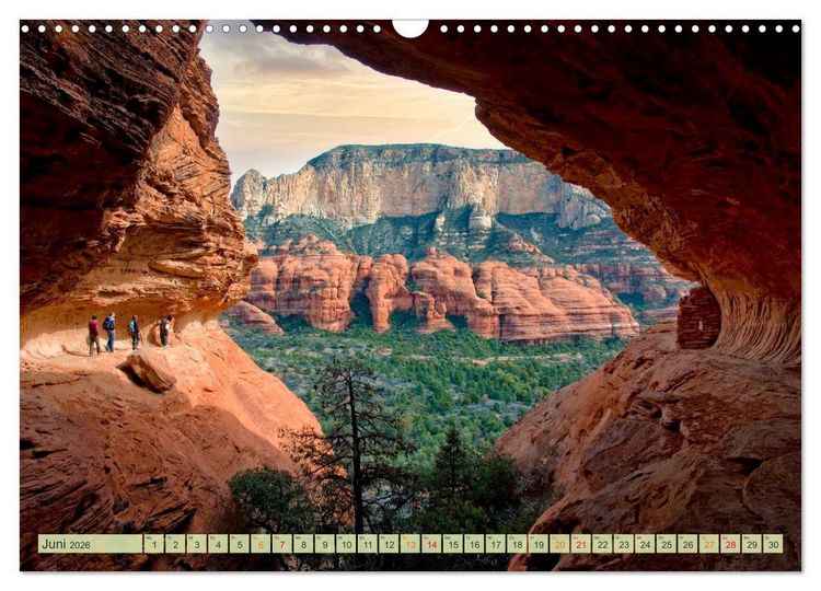 Produktbild: Wandern - die Welt erwartet Dich (Wandkalender 2026 DIN A3 quer), CALVENDO Monatskalender