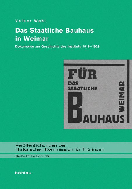 Produktbild: Das Staatliche Bauhaus in Weimar