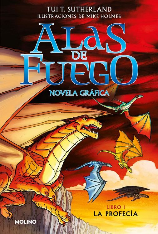 Produktbild: La Profec&iacute;a (Novela Gr&aacute;fica) / The Dragonet Prophecy (Graphic Novel)