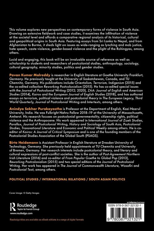 Produktbild: Violence in South Asia