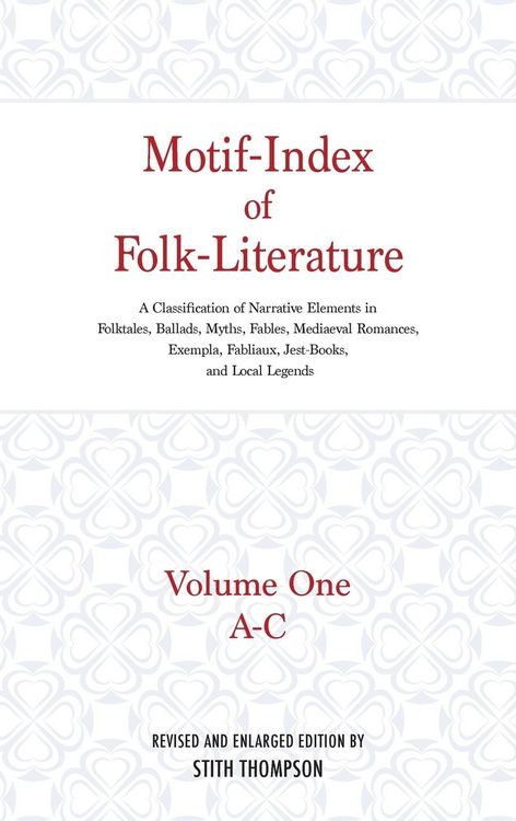 Produktbild: Motif-Index of Folk-Literature