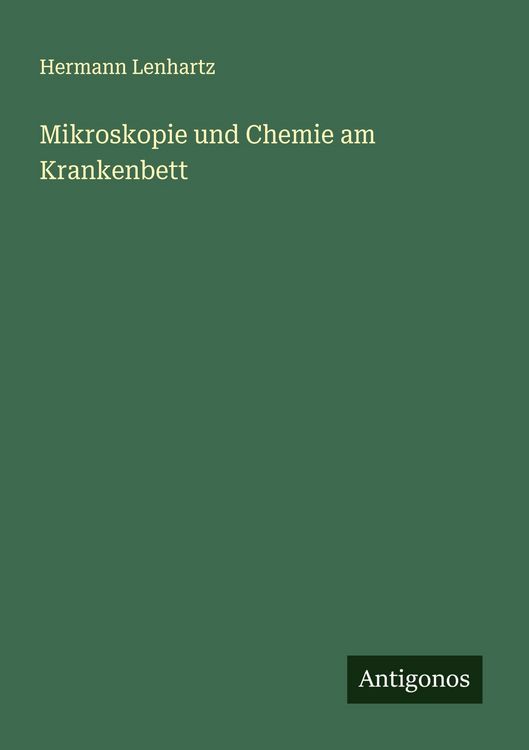 Produktbild: Mikroskopie und Chemie am Krankenbett