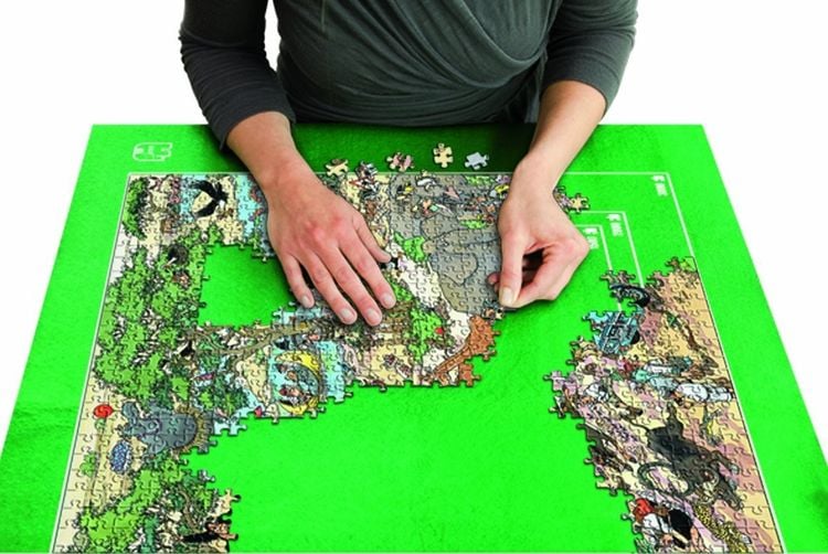 Produktbild: Jumbo Spiele - Puzzle & Roll bis 3000 Teile