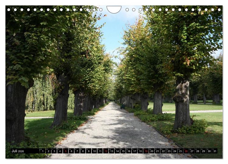 Produktbild: Hannovers prachtvolle G&auml;rten (Wandkalender 2026 DIN A4 quer), CALVENDO Monatskalender