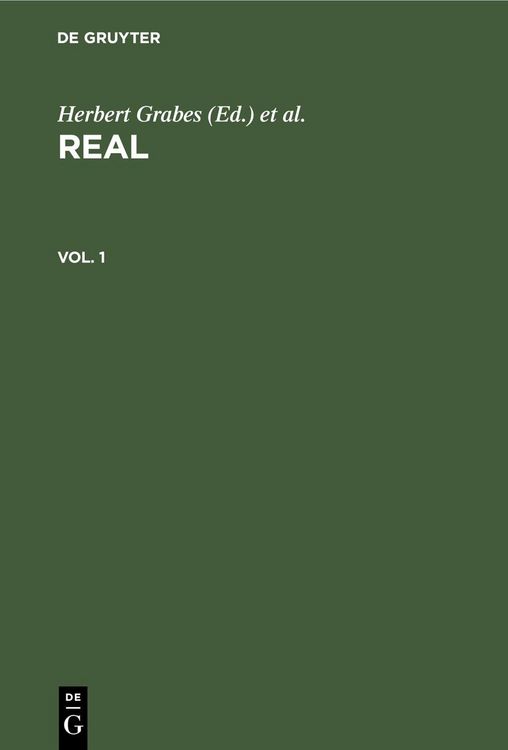 Produktbild: REAL. Vol. 1
