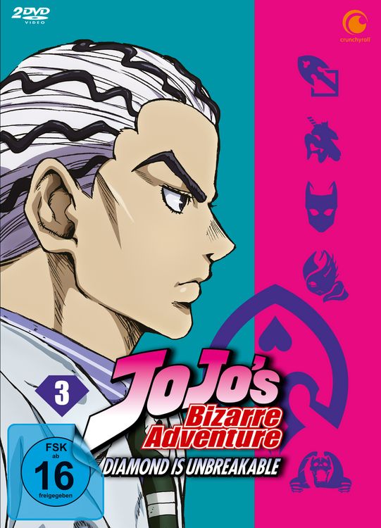 Produktbild: Jojo's Bizarre Adventure Part 4: Diamond is Unbreakable - 3. Staffel/Vol. 3 [2 DVDs]