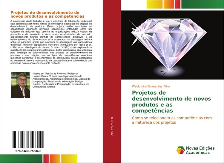 Produktbild: Projetos de desenvolvimento de novos produtos e as compet&ecirc;ncias
