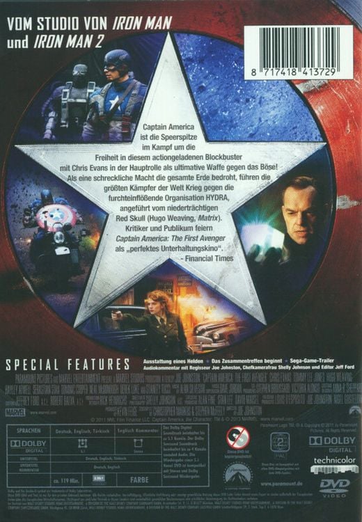 Produktbild: Captain America - The First Avenger