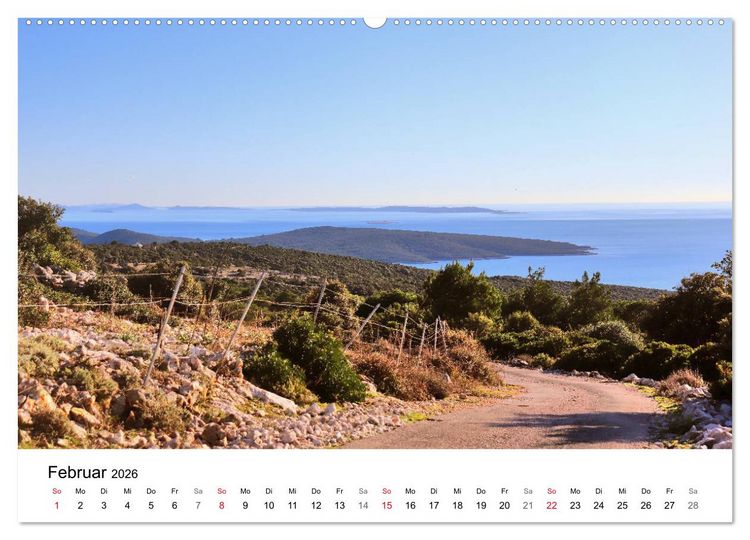 Produktbild: Kroatiens Inselzauber, Losinj (Wandkalender 2026 DIN A2 quer), CALVENDO Monatskalender