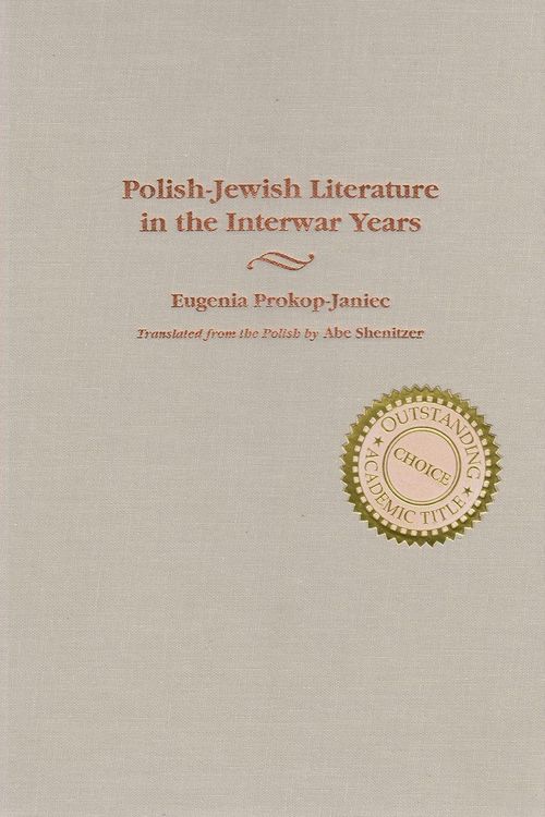 Produktbild: Polish-Jewish Literature in the Interwar Years