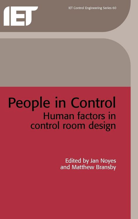 Produktbild: People in Control: Human Factors in Control Room Design