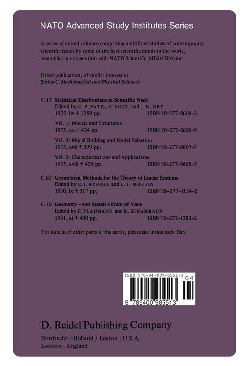 Produktbild: Statistical Distributions in Scientific Work