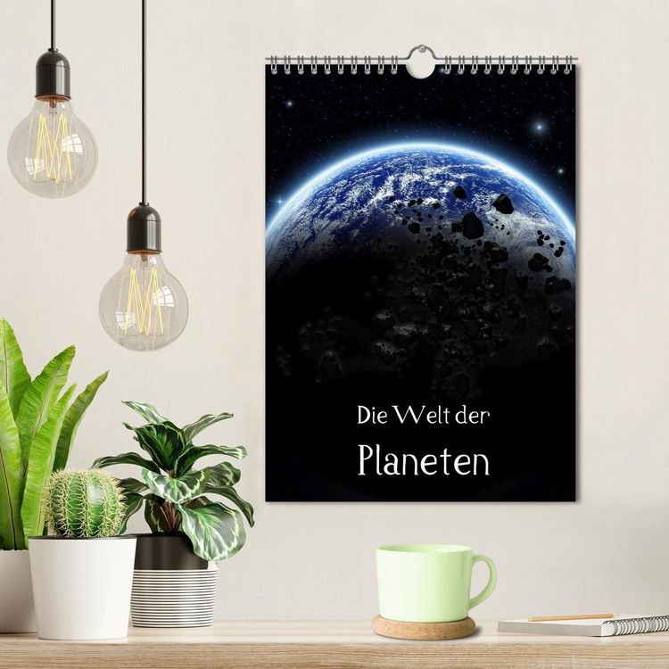 Produktbild: Die Welt der Planeten (Wandkalender 2026 DIN A4 hoch), CALVENDO Monatskalender