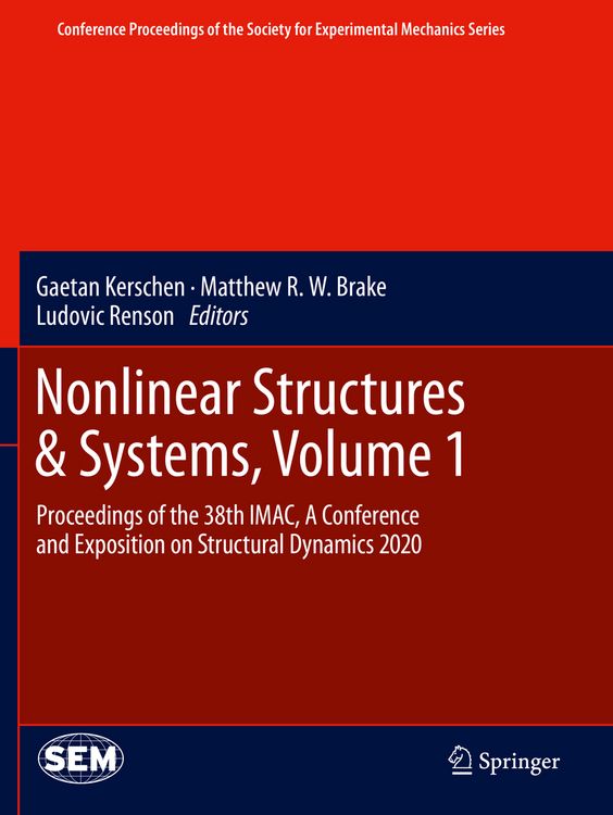 Produktbild: Nonlinear Structures & Systems, Volume 1