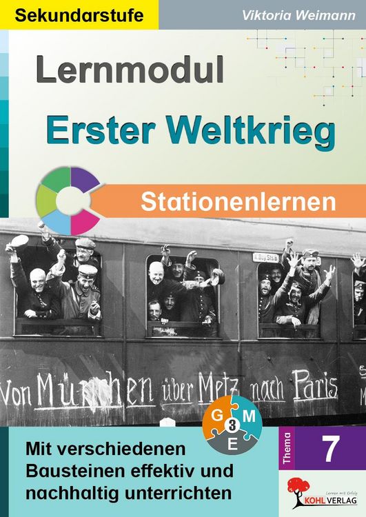 Produktbild: Lernmodul 7: Erster Weltkrieg - Stationenlernen