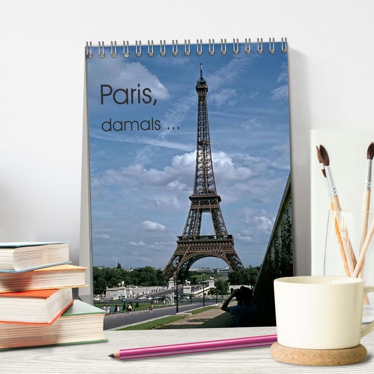 Produktbild: Paris, damals ... (Tischkalender 2026 DIN A5 hoch), CALVENDO Monatskalender