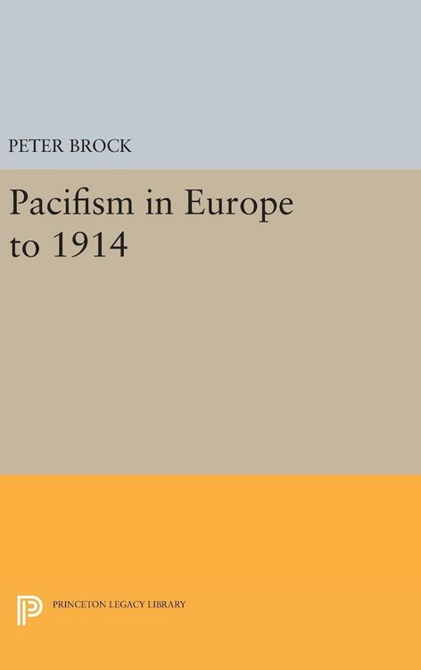 Produktbild: Pacifism in Europe to 1914