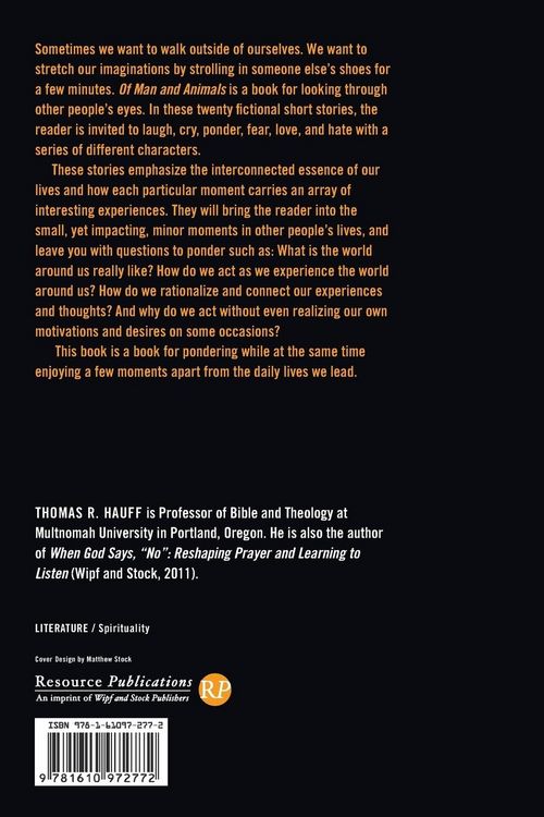 Produktbild: Of Man and Animals