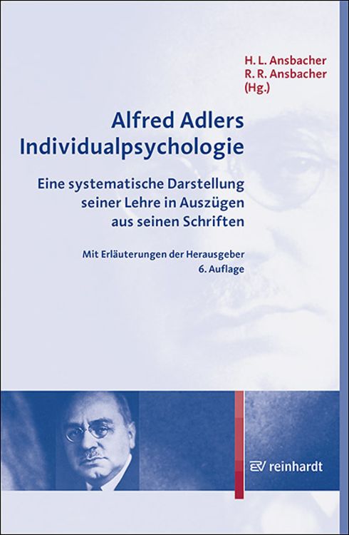 Produktbild: Alfred Adlers Individualpsychologie