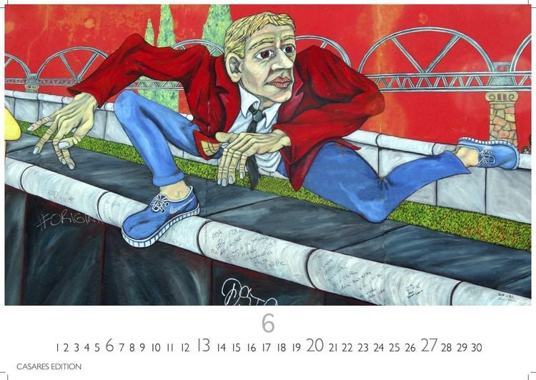 Produktbild: Berlin Street Art Kalender 2027 &ndash; Wandkalender | Fotokalender Deutschland 35x50cm Gro&szlig;format &ndash; Vielfalt und Kreativit&auml;t der urbanen Kunst