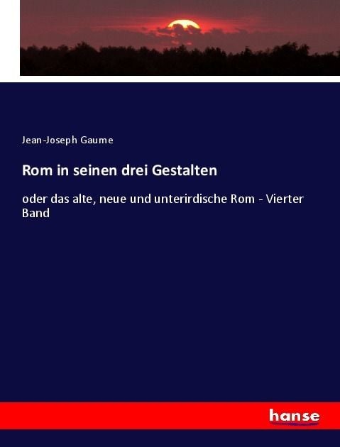 Produktbild: Rom in seinen drei Gestalten