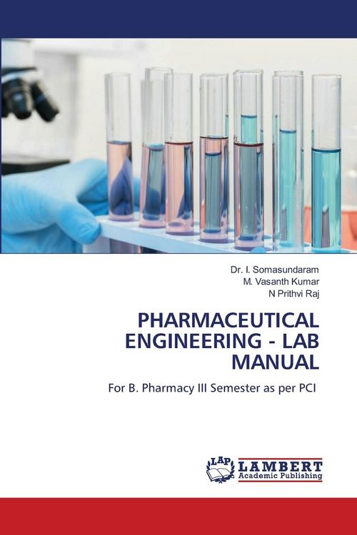 Produktbild: Pharmaceutical Engineering - Lab Manual