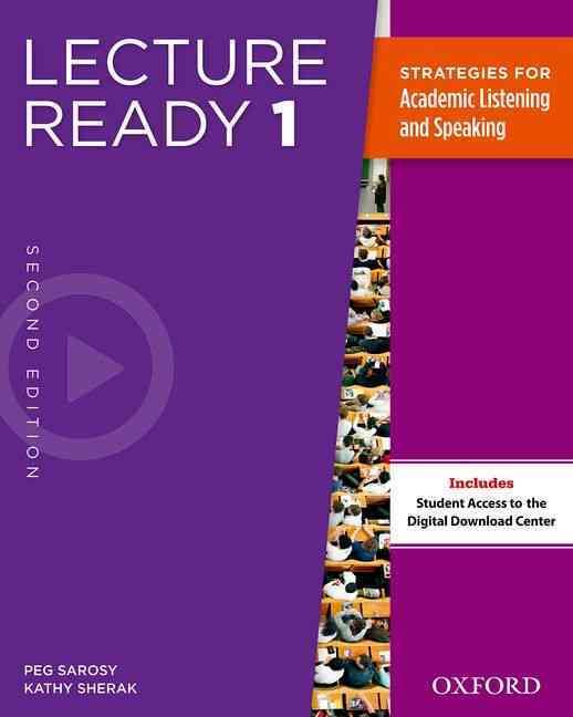 Produktbild: Lecture Ready Second Edition 1: Student Book