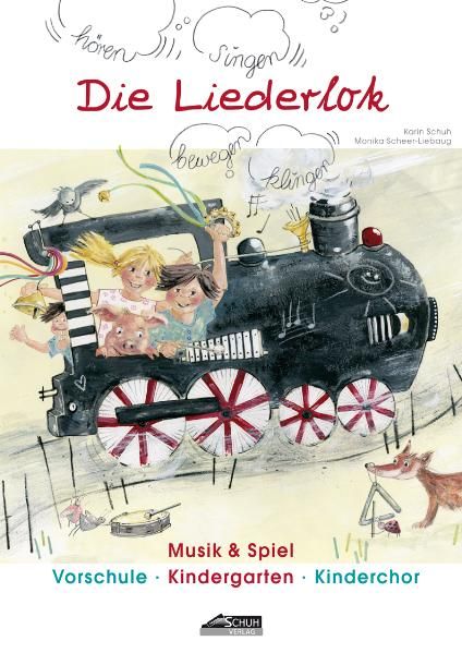 Produktbild: Die Liederlok - Handbuch mit Bilderkarten