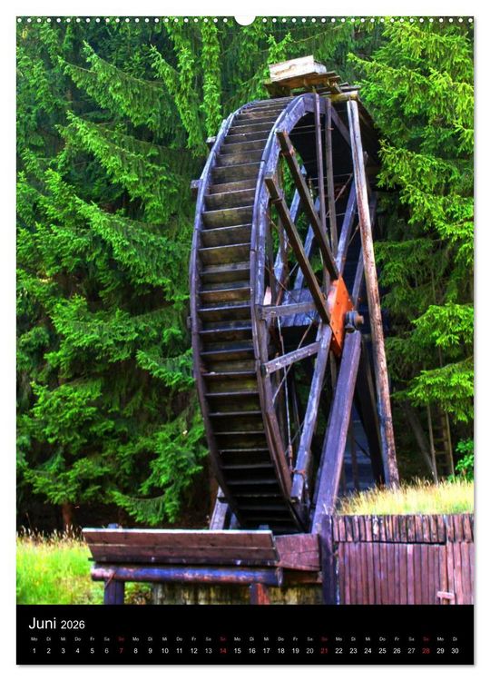 Produktbild: Typisch Harz (hochwertiger Premium Wandkalender 2026 DIN A2 hoch), Kunstdruck in Hochglanz