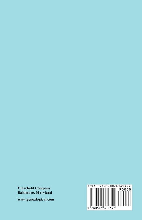 Produktbild: Baltimore County Families, 1659-1759