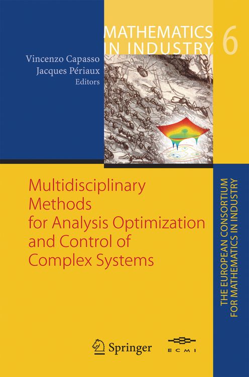 Produktbild: Multidisciplinary Methods for Analysis, Optimization and Control of Complex Systems