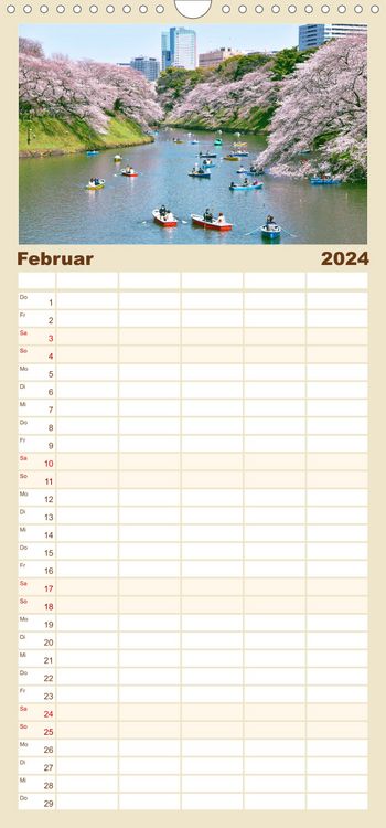 Produktbild: Familienplaner Tokio entdecken (Wandkalender 2023 , 21 cm x 45 cm, hoch)
